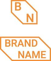 isto consultando o negócio logotipo com marca nome. integração e interconexão ícone. laranja criativo Projeto elemento e visual identidade. adequado para em formação tecnologia, serviço, o negócio solução. vetor