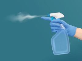ilustração de spray doméstico vetor