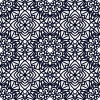 Painel Square Pattern para corte a laser com mandalas. vetor