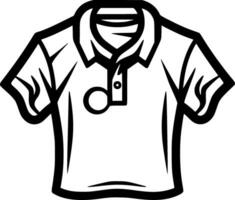 camisa - minimalista e plano logotipo - vetor ilustração