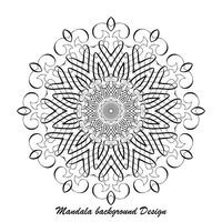 luxo ornamental mandala fundo design.redondo mandala isolado fundos. arabesco padronizar árabe islâmico leste estilo fundo. vetor Projeto.