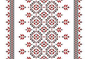 tapete flor padronizar arte. geométrico étnico floral desatado padronizar dentro tribal. americano, mexicano estilo. vetor