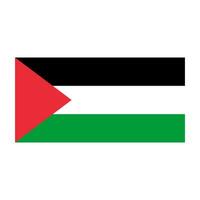 Palestina bandeira. palestino bandeira. vetor. vetor