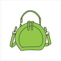 compras saco plano ilustração Projeto. azul, laranja, vermelho, amarelo saco pacotes isolado em branco fundo. Bolsa. 3d compras saco ícone. vetor bolsa. compras Projeto ativos