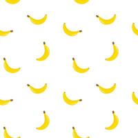 bananas vetor desatado padrão, fundo, papel de parede, imprimir, têxtil, tecido, invólucro papel, embalagem Projeto