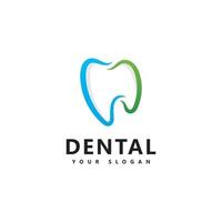 vetor de design de ícone de logotipo dental