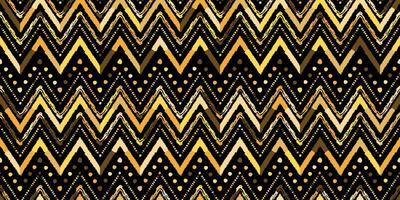 padrão retro em zigue-zague de estilo africano. design chevron vetor