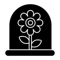 ícone de design moderno de flor vetor
