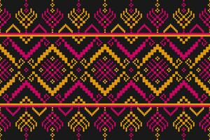 arte de padrão tribal de tapete. padrão geométrico étnico sem costura tradicional. estilo americano, mexicano. vetor