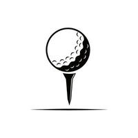 profissional golfe vetor logotipo modelo