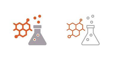 ícone de vetor de química