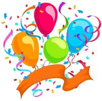 feliz aniversário clipart vetor