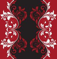 vintage fundo com ornamentado elegante abstrato floral Projeto vetor