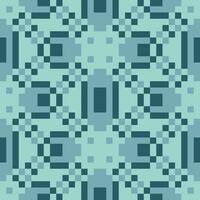 uma azul e Preto pixel padronizar fundo vetor