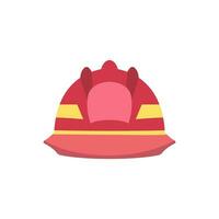 combate a incêndios capacete ícone vetor ilustração Projeto