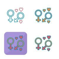 ícone de vetor de gêneros