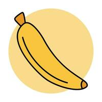 banana saudável fruta vetor ilustração