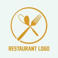 design de logotipo de alimentos vetor