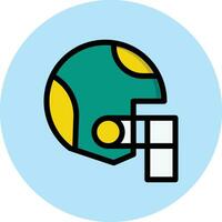 ilustração de design de ícone de vetor de capacete