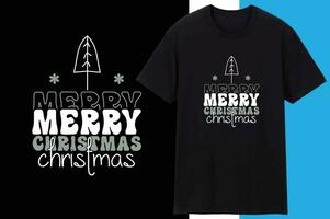 alegre Natal t camisa Projeto inverno rockin neve querida santa vetor