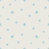 vetor Natal padronizar com flocos de neve. festivo enfeite dentro retro estilo. simples desatado abstrato textura