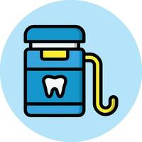 dental fio dental vetor ícone Projeto ilustração