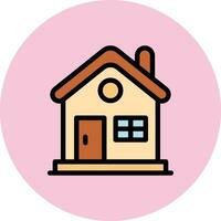 ilustração de design de ícone de vetor de casa
