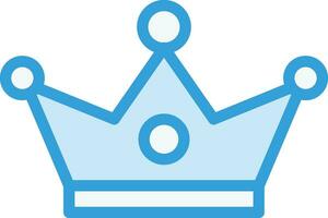 ilustração de design de ícone de vetor de coroa