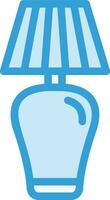 ilustração de design de ícone de vetor de lâmpada