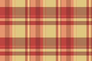 tartan xadrez tecido do textura desatado vetor com uma padronizar fundo têxtil verificar.