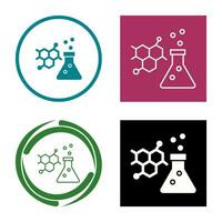 ícone de vetor de química