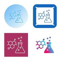 ícone de vetor de química