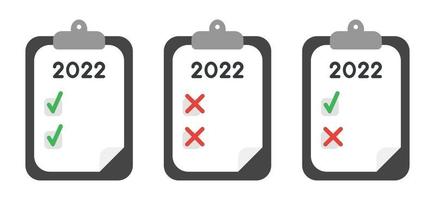 conceito de vetor ano novo 2022