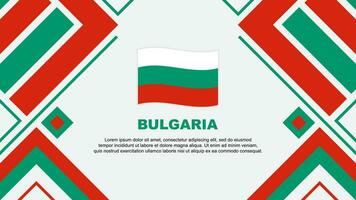 Bulgária bandeira abstrato fundo Projeto modelo. Bulgária independência dia bandeira papel de parede vetor ilustração. Bulgária bandeira