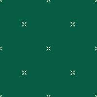 vetor geométrico padronizar em verde fundo. festivo enfeite dentro retro estilo. Natal simples desatado abstrato textura