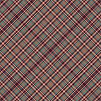 padrão xadrez tartan com textura e cor retrô. vetor