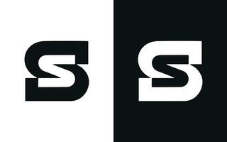 s letter logo design vetor