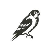 americano francelho pássaro ícone em branco fundo - simples vetor ilustração