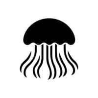 medusa ícone em branco fundo - simples vetor ilustração