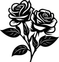 rosas - Alto qualidade vetor logotipo - vetor ilustração ideal para camiseta gráfico