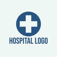 símbolo hospital logotipo Projeto serviço vetor