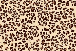 ilustração em vetor fundo decorativo padrão leopardo
