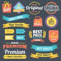 Vintage Retro Vector Logo para banner