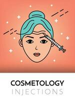 cosmetologia vetor ilustração