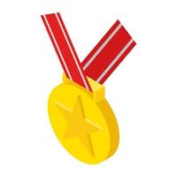 conceitos de medalha da moda vetor