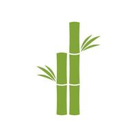 bambu árvore logotipo vetor
