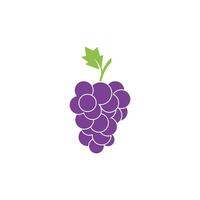 uvas logotipo ícone vetor