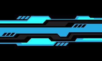 abstrato azul cinza cyber linha geométrica no design branco moderno futurista tecnologia fundo vector