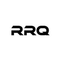 rrq carta logotipo projeto, inspiração para uma único identidade. moderno elegância e criativo Projeto. marca d'água seu sucesso com a impressionante isto logotipo. vetor