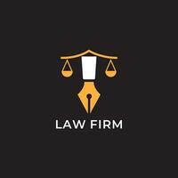 lei empresa logotipo Projeto Vectro inspiração, lei escritório logotipo, advogado Serviços logotipo modelo vetor